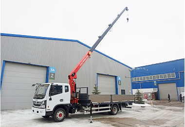 Dong Feng 80L с КМУ FASSI XR315