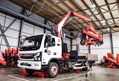 Dong Feng 80L с КМУ FASSI XR315